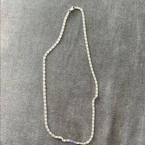 Elegant Sterling Silver Chain necklace